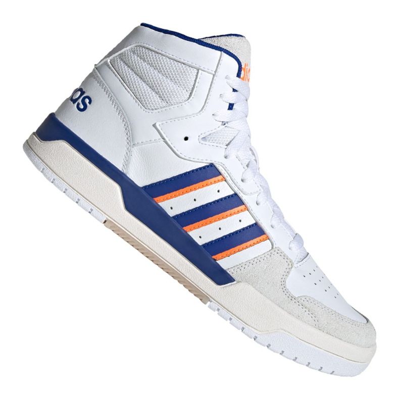 Adidas Entrap Mid M FW3454 kengät valkoinen sininen oranssi