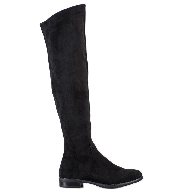 Sergio Leone Saappaat epäsymmetrisellä päällisellä musta