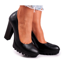 Naisten Avokkaat Maciejka Kantapäässä ja Platform Musta 02629-01 / 00-1