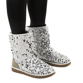 Hopeaeristetyt saappaat emu Stouteyes