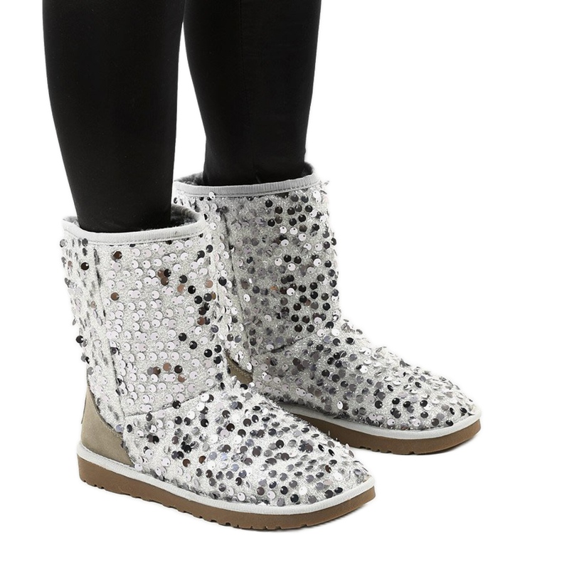 Hopeaeristetyt saappaat emu Stouteyes