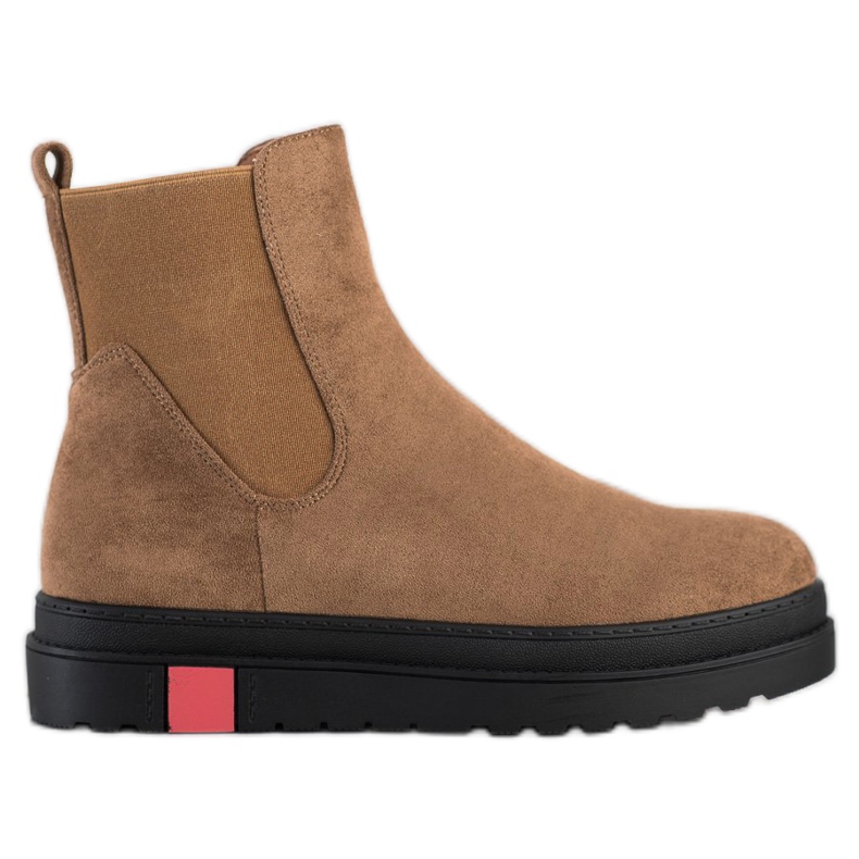 Seastar Saappaat alustalla khaki vihreä