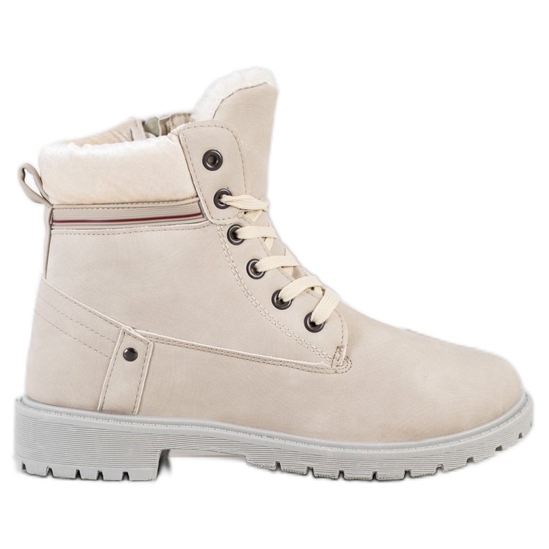 Sport Tyylikkäät Beige Trappers