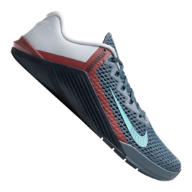 Nike Metcon 6 M CK9388-040 treenikenkä valkoinen musta punainen harmaa vihreä