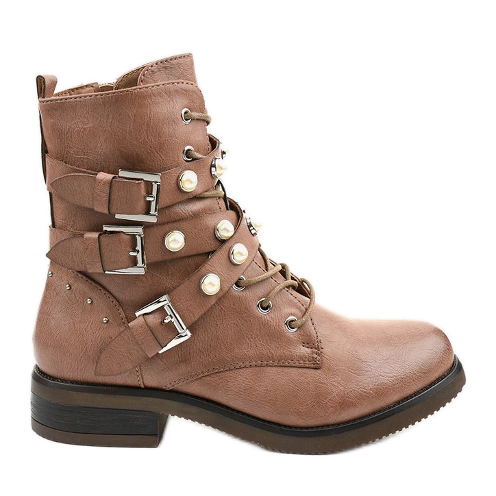 Sarerrisin ruskeat nauhakengät