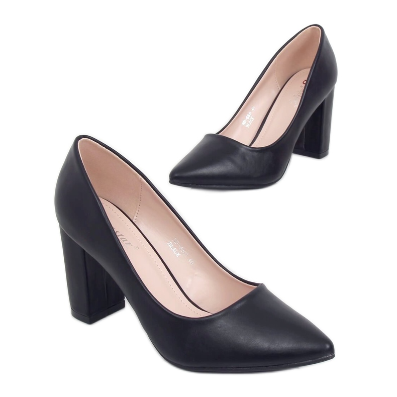 Pumput pylväässä musta NF-65P musta