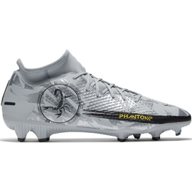 Nike Phantom Gt Scorpion Academy Dynamic Fit FG / MG DA2266001 Jalkapallokengät hopeanharmaa hopea