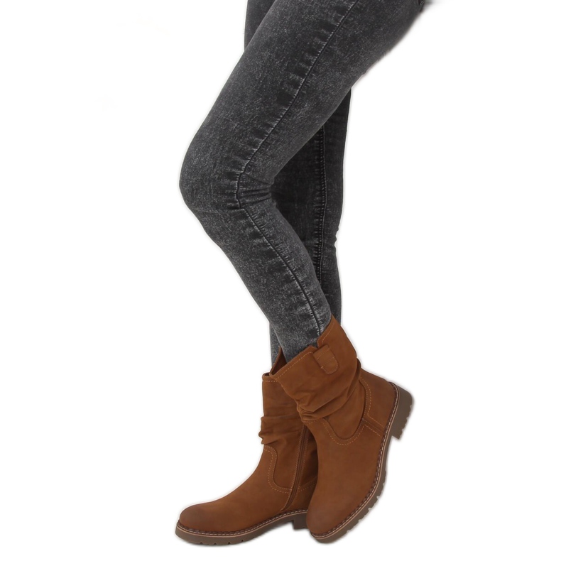 Camel 6981 Camel naisten saappaat ruskea keltainen