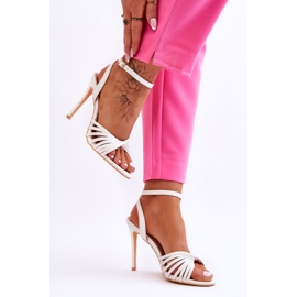 Naisten korkeakorkoiset sandaalit Valkoinen My Darling 2