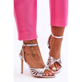 Naisten sandaalit hopea My Darling 1