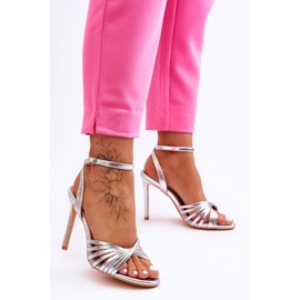 Naisten sandaalit hopea My Darling 2