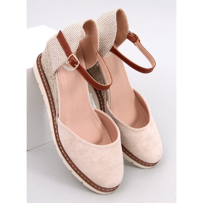 Ellio Beige kiila espadrillit 1