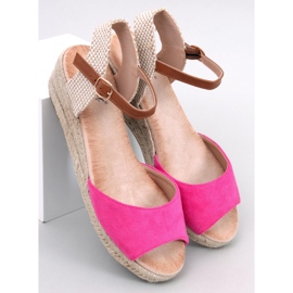Eakes Fuchsia wedge espadrill sandaalit vaaleanpunainen 1 Eakes Fuchsia wedge espadrill sandaalit vaaleanpunainen 1