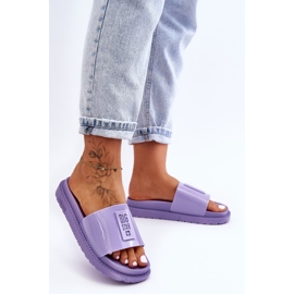 Naisten tossut Big Star JJ274A304 violetti 2