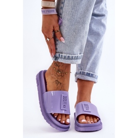 Naisten tossut Big Star JJ274A304 violetti 1