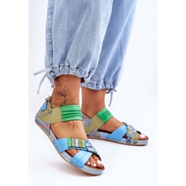 Nahkasandaalit Welt Maciejka 03375-34 Blue sininen 1