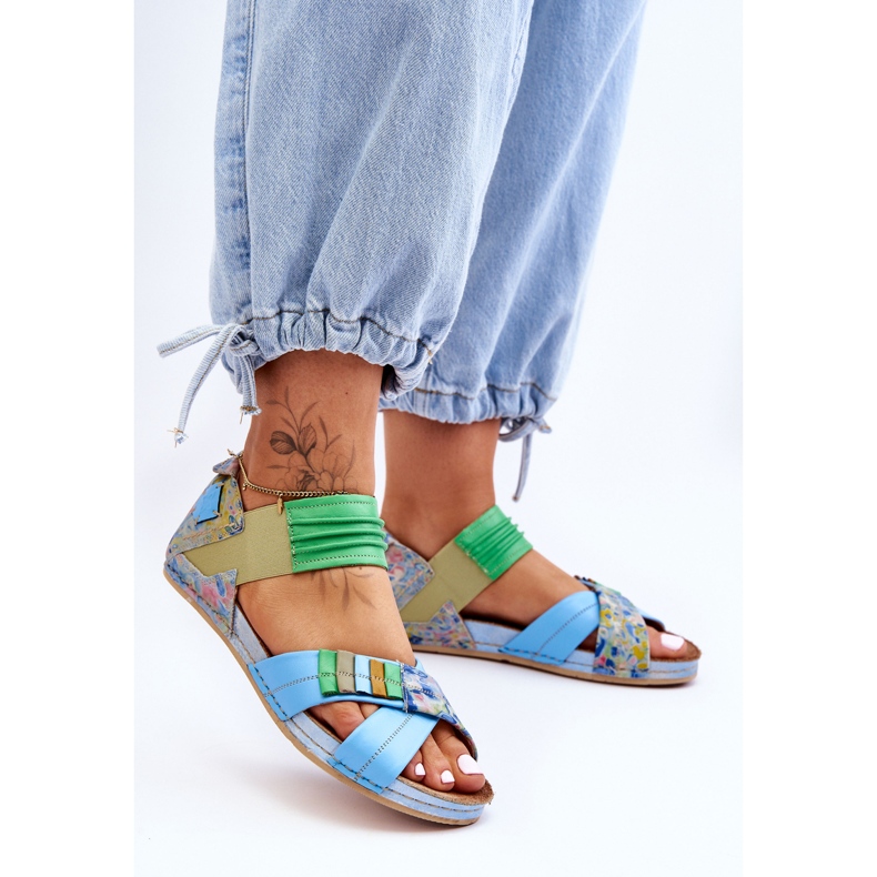 Nahkasandaalit Welt Maciejka 03375-34 Blue sininen 1