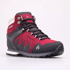 Bergsonin kävelysaappaat Tubkal Mid Burgundyssa punainen 1