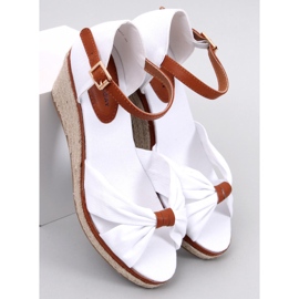 Kristen White wedge espadrillit valkoinen 1