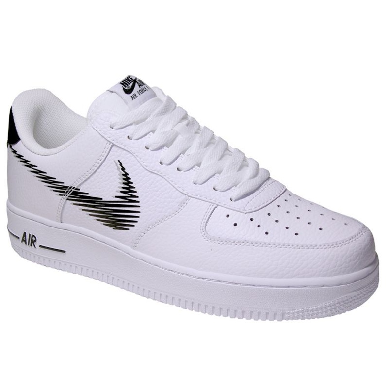 Nike Air Force 1 Low Zig Zag M DN4928 100 kengät valkoinen 1