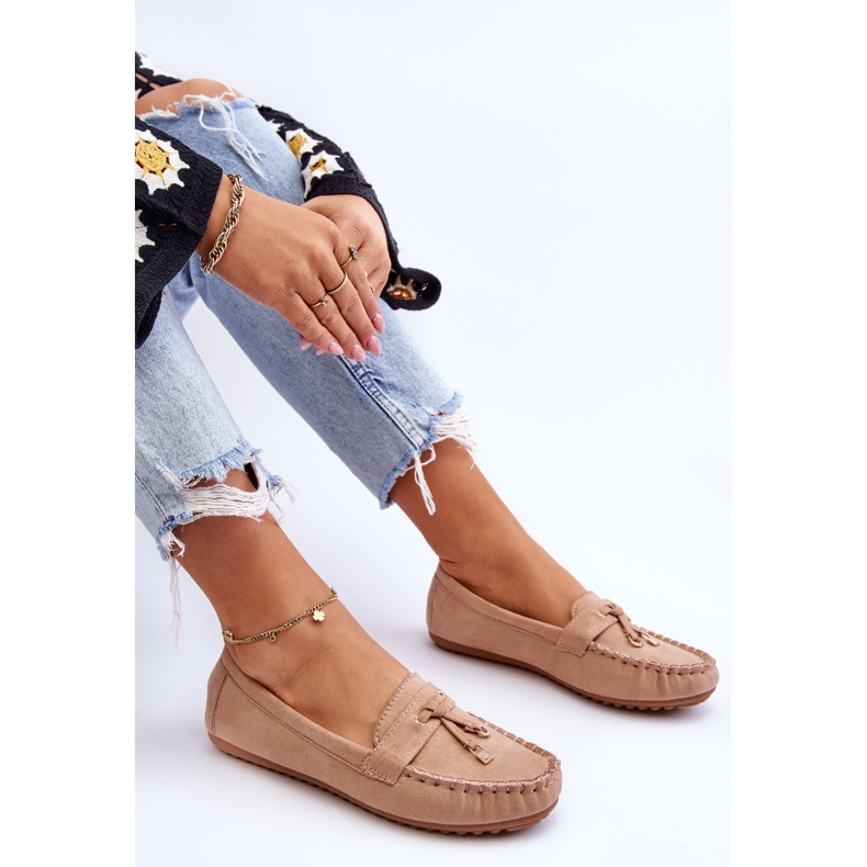 PS1 Klassiset tummanbeiget mokkanahkaiset loaferit Good Time 1