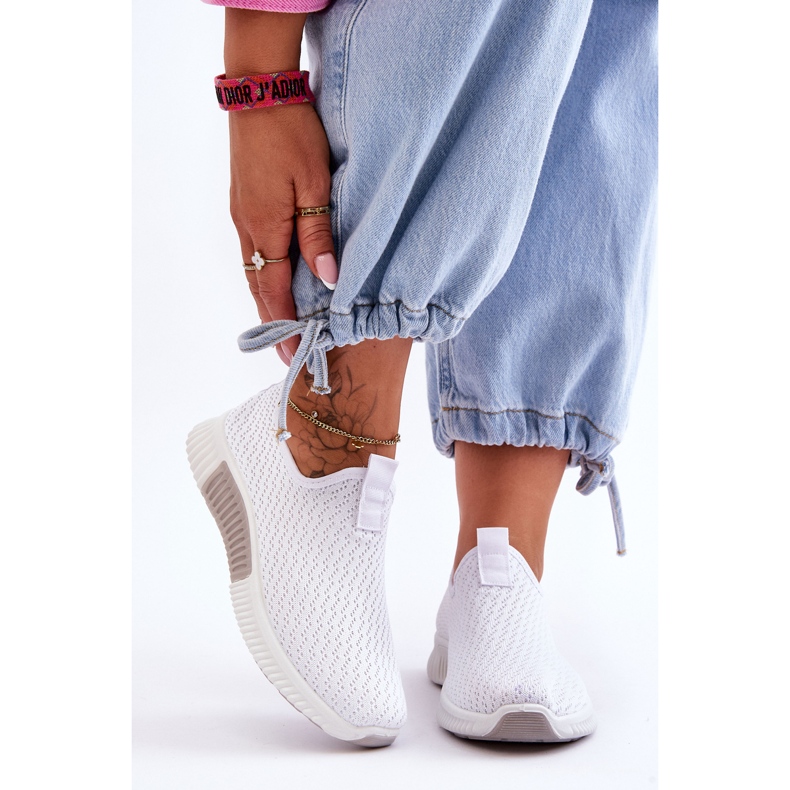 PM1 Klassiset Slip-On urheilukengät Valkoinen Frankie 2