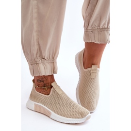 PM1 Klassiset Slip-on lenkkarit Beige Frankie 1