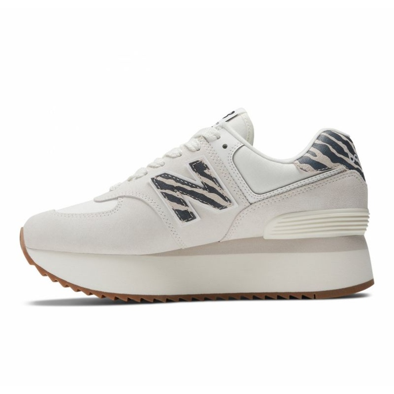 New Balance 574+ W NBWL574ZDD kengät valkoinen 1