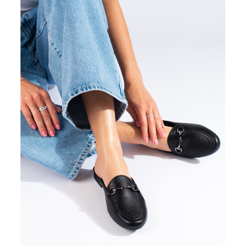 Vinceza naisten mustat tossut 2