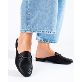 Vinceza naisten mustat tossut 1