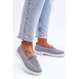 PM1 Naisten Slip-On koristellut tennarit Harmaa Alena 2