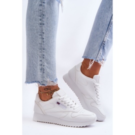 PM1 Valkoiset Merida-nahkaiset urheilujalkineet valkoinen 1