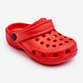 WJ1 Lasten Foam Crocs Slides Red Percy punainen 1