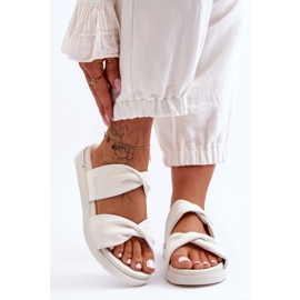 Naisten litteät sandaalit Big Star LL274A121 Valkoinen 2
