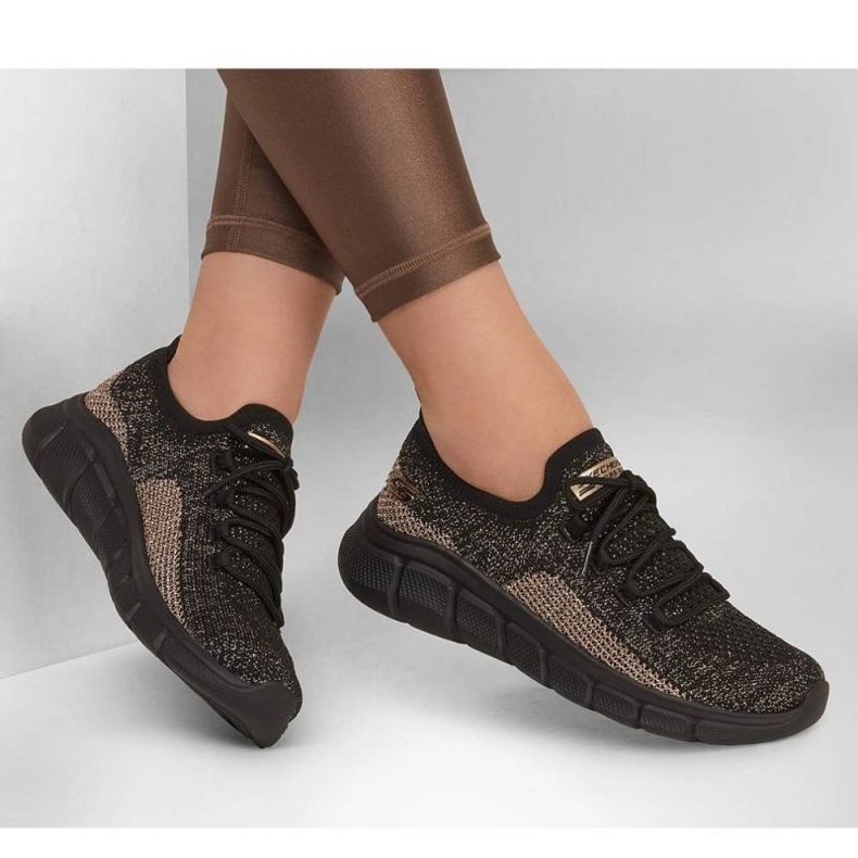 Kengät Skechers Bobs B Flex - Fall Sparks W 117113 Bkgd musta 2
