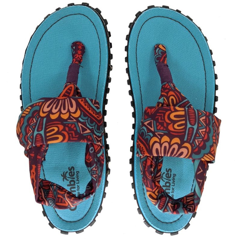 Gumbies Slingback Flip Flops W G-SB-WN-TRVN monivärinen 1