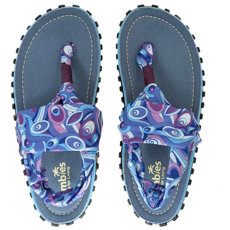 Gumbies Slingback Flip Flops W G-SB-WN-PEAC sininen 1