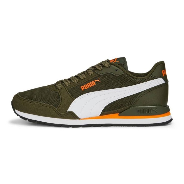 Puma St Runner V3 Mesh Jr 385510 15 kengät vihreä 1