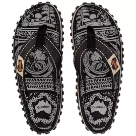 Gumbies Midnight Flip Flops GU-FFISL108 musta 1