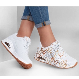 Kengät Skechers Uno Metallic Love W 155523/WTGD valkoinen 1