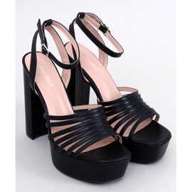 Sandaalit Taboo Black -alustalla musta 1