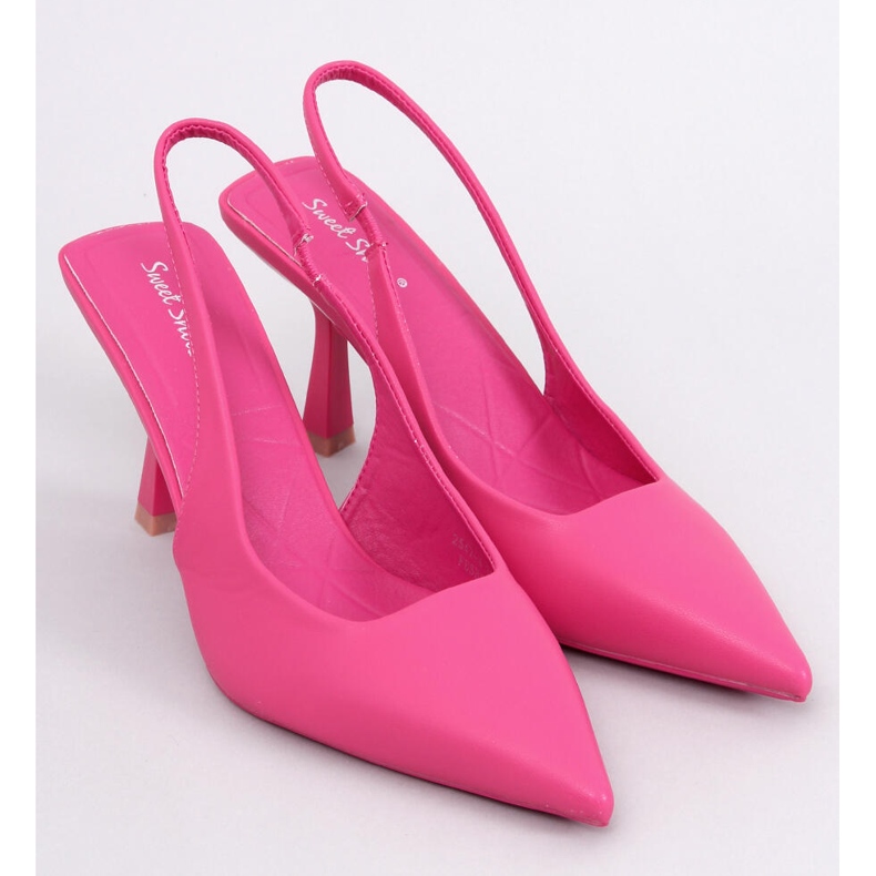 Donell Open Heel Pumps fuksia vaaleanpunainen 1