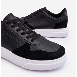 WJ1 Miesten mustat Castiel-nauhalliset urheilukengät 2