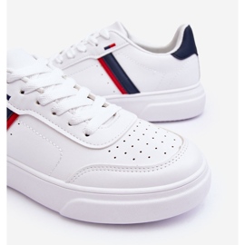 WJ1 Miesten klassiset urheilukengät valkoiset ja laivastonsiniset Enrique valkoinen 2