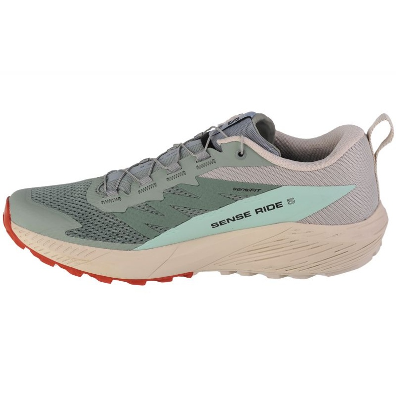 Kengät Salomon Sense Ride 5 M 472117 vihreä 1