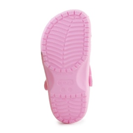 Crocs Classic Glitter Clog K Jr 206993-6S0 vaaleanpunainen 3