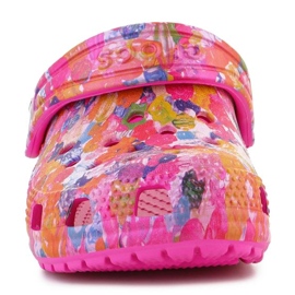 Crocs Classic Hyper Real Clog Jr. 208451-90H vaaleanpunainen 1 Crocs Classic Hyper Real Clog Jr. 208451-90H vaaleanpunainen 1