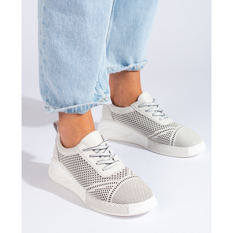 ARTIKER Kevyet nahkalenkkarit harmaa 2