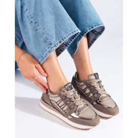 Naisten Big Star -lenkkarit KK274112 ruskea 1