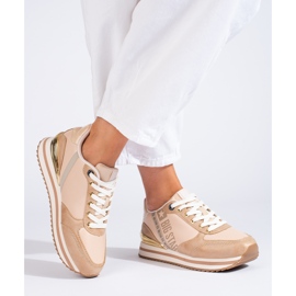 Naisten Big Star -lenkkarit KK274437 ruskea 1